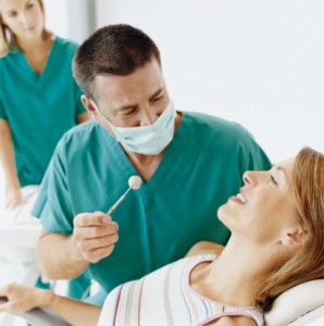 talk to your dentist about oral cancer screenings